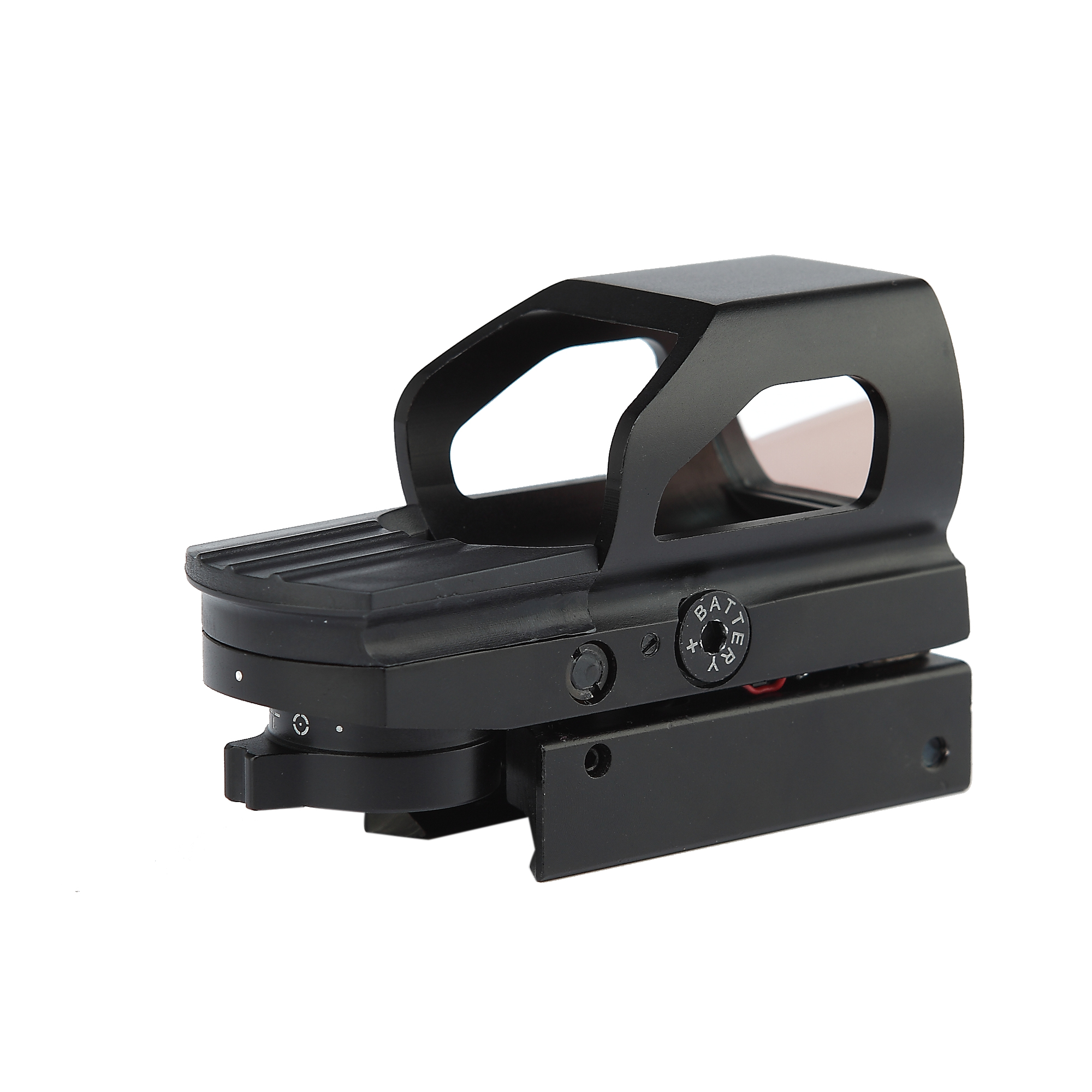  Red & Green Dot Sight 4 Reticles Reflex Sight ON & Off Switch for 20mm Rail Mount