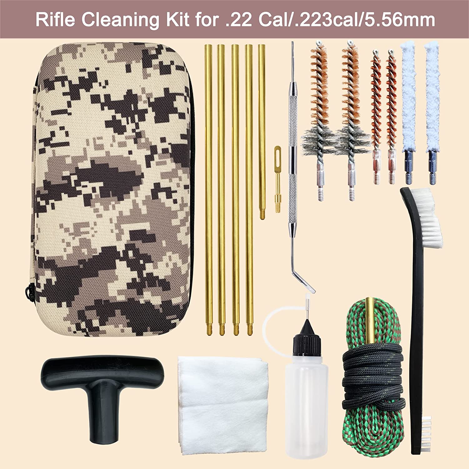 Trength Supplier 15 Piece Professional Shotgun Cleaning Kit for 12ga
