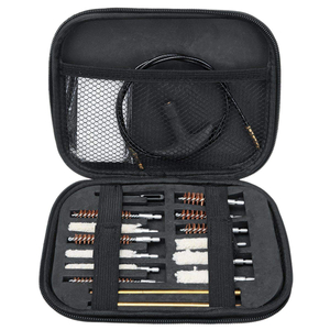 GK28 .22cal.38cal .40cal.45cal universal gun cleaning kits with cloth bag for sale